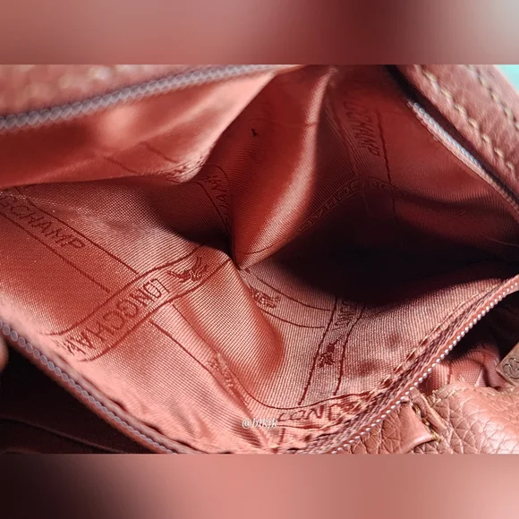 Longchamp Roseau Leather Crossbody/Shoulder Bag EUC - Picture 11 of 16